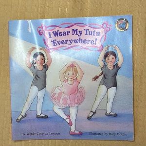 Ballerina book, leotards, tights,